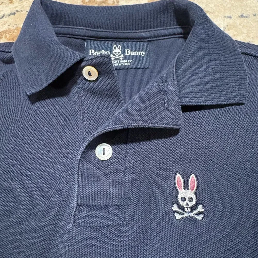 Psycho Bunny Toddler Boy Polo Shirt Size 3T
